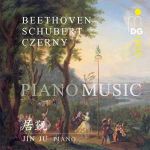 【 線上試聽 】「琴韻錚鏦」貝多芬、徹爾尼、舒伯特：鋼琴作品集 ( 雙層 SACD )<br>居覲，鋼琴<br>Beethoven, Czerny, Schubert: Piano Music<br>Jin Ju (piano)